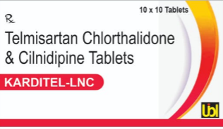 Telmisartan Chlorthalidone & Cilnidipine Tablets
